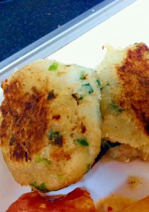 レンコンすりおろし焼き-レシピのメイン写真
