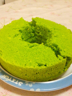 青菜の蒸しケーキ-レシピのメイン写真