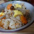 無加水鍋で・秋の炊き込みご飯