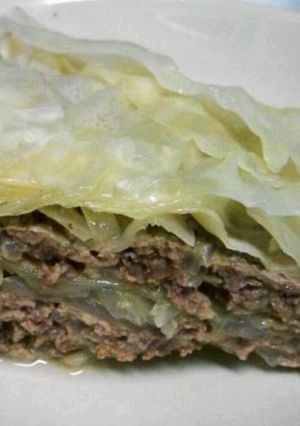 簡単☆キャベツと挽き肉の重ね煮-レシピのメイン写真
