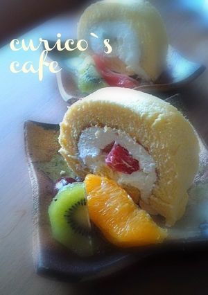 ロールケーキ-レシピのメイン写真