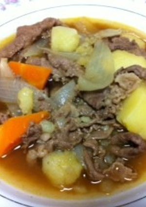 イギリスのソース肉じゃが「スカウス」-レシピのメイン写真