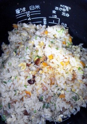 炊飯器で簡単炒飯ダシダ（貝）で-レシピのメイン写真