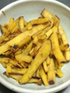 醤油麹でさつまいもきんぴら-レシピのメイン写真