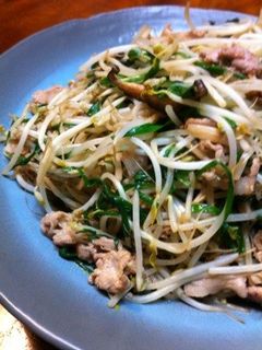 10分で作る超簡単☆豚肉のニラもやし炒め-レシピのメイン写真