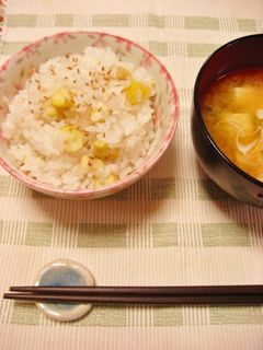お鍋で栗ごはん*炊飯器が無いの~!-レシピのメイン写真