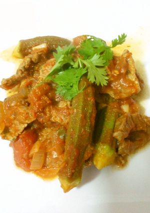オクラが決め手♪トルコ風の牛煮込み-レシピのメイン写真