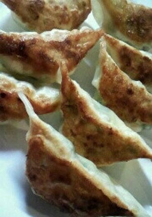 お肉なし餃子（ニラ玉入り）ベジタリアン-レシピのメイン写真