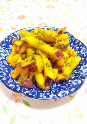 さつま芋の味噌バター☆青のり風味♪-レシピのメイン写真