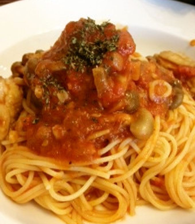 トマトベースパスタ★カゴメトマト缶利用★-レシピのメイン写真