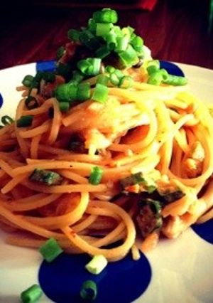 豆乳キムチパスタ-レシピのメイン写真