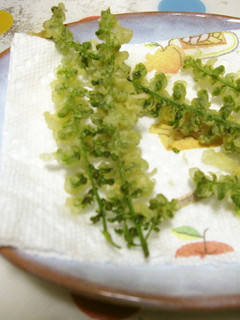 穂じその天ぷらは初秋の味です♡-レシピのメイン写真