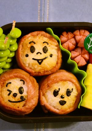 簡単キャラ弁☆焼きにっくん（焼肉君）♪-レシピのメイン写真