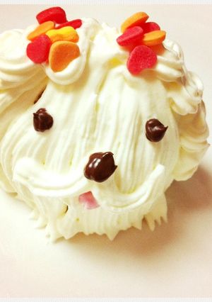 コンビニのロールケーキを可愛くする！-レシピのメイン写真