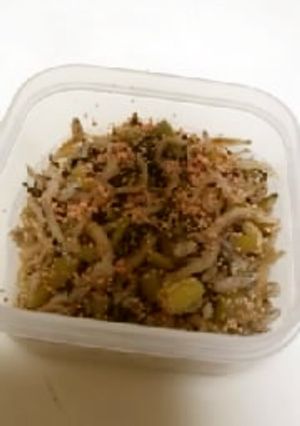 『野沢菜明太ちりめん』-レシピのメイン写真