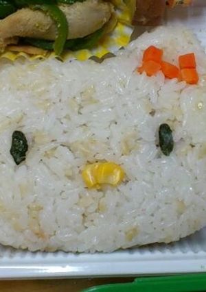 簡単!キャラ弁☆キティちゃん-レシピのメイン写真