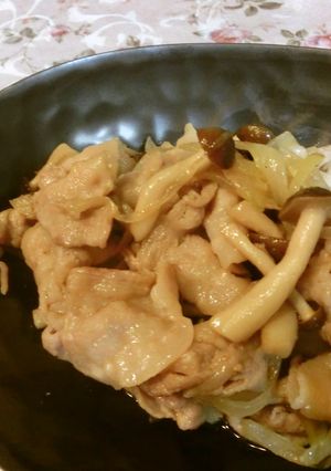 豚肉のポンマヨ炒め♡お弁当にも♪-レシピのメイン写真