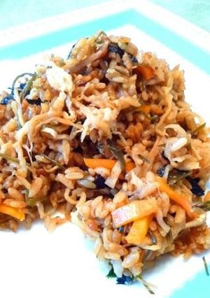 切り干し大根と貝柱の味噌炊き込みご飯-レシピのメイン写真
