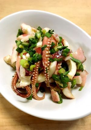 おつまみ☆いかの山椒味噌和え-レシピのメイン写真