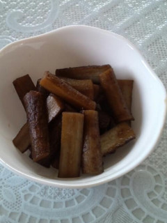 ごぼうの煮物-レシピのメイン写真