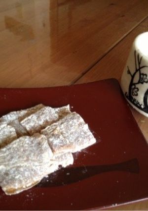 レンジでやわらか黒糖餅-レシピのメイン写真