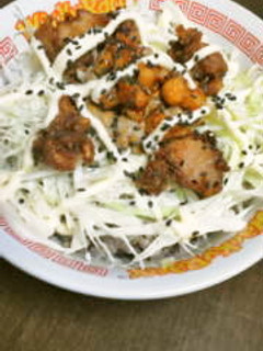 マヨ納豆キャベツ丼-レシピのメイン写真