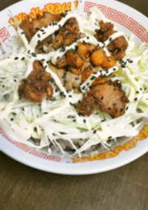 マヨ納豆キャベツ丼-レシピのメイン写真