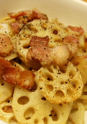 ☆超簡単レンコンとベーコンのチーズ炒め☆-レシピのメイン写真
