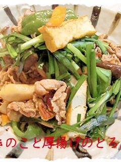 きのこと厚揚げのとろみ煮-レシピのメイン写真