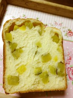 HBでさつまいも食パン☆-レシピのメイン写真