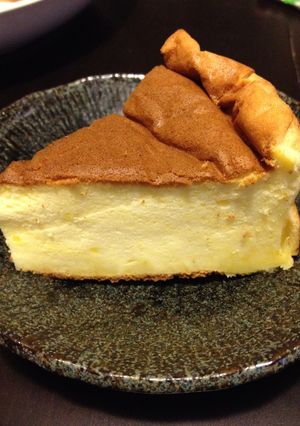 サワークリームでベイクドチーズケーキ風♪-レシピのメイン写真