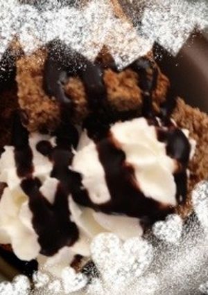 HMで焼くまで五分＆洗い物ゼロ簡単ケーキ-レシピのメイン写真