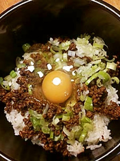 鶏肉みそ丼-レシピのメイン写真