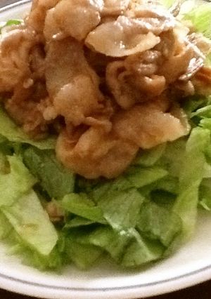 豚肉の甘辛焼き肉-レシピのメイン写真