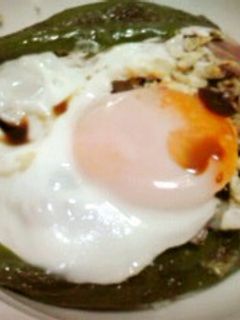 10分旨カフェ飯!インチキ和風ロコモコ丼-レシピのメイン写真