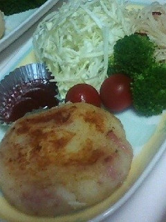 手抜き☆揚げないコロッケ?ポテトバーグ-レシピのメイン写真