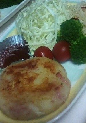 手抜き☆揚げないコロッケ?ポテトバーグ-レシピのメイン写真