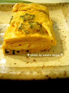 オクラ入り白だしのたまご焼き-レシピのメイン写真