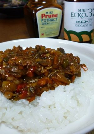 ドライカレー☆ミキプルーン入り-レシピのメイン写真