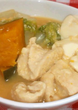 変わり種？味噌ミルク鍋-レシピのメイン写真