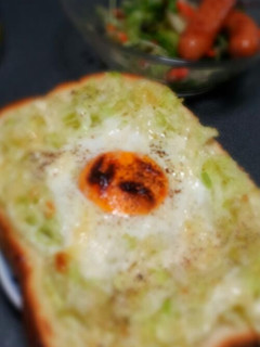 目玉焼きトースト-レシピのメイン写真