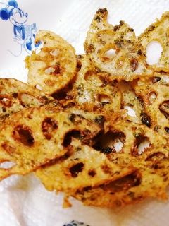 れんこんの磯辺揚げ-レシピのメイン写真