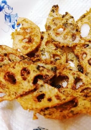 れんこんの磯辺揚げ-レシピのメイン写真