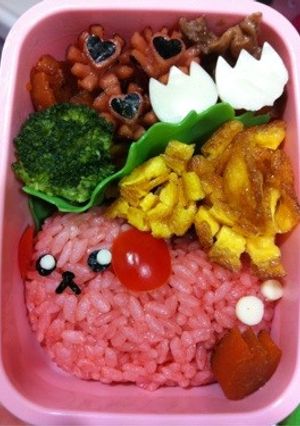 キャラ弁★豆しばちゃん-レシピのメイン写真