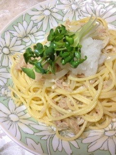 ツナ大根パスタ-レシピのメイン写真