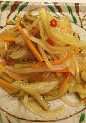 鯵の南蛮漬け-レシピのメイン写真