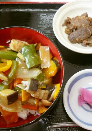 野菜の吹き寄せ丼-レシピのメイン写真