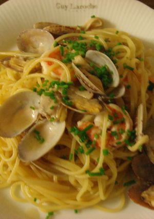 アサリとエビのアンチョビパスタ-レシピのメイン写真