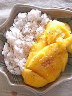 タイのマンゴーデザート「カオニャオ・マムワン」-レシピのメイン写真