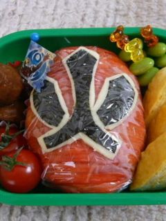 シンケンレッド★キャラ弁-レシピのメイン写真